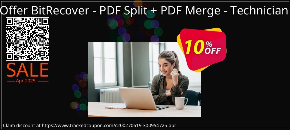 Bundle Offer BitRecover - PDF Split + PDF Merge - Technician License coupon on Mother Day offer