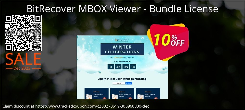 BitRecover MBOX Viewer - Bundle License coupon on National Walking Day offering discount
