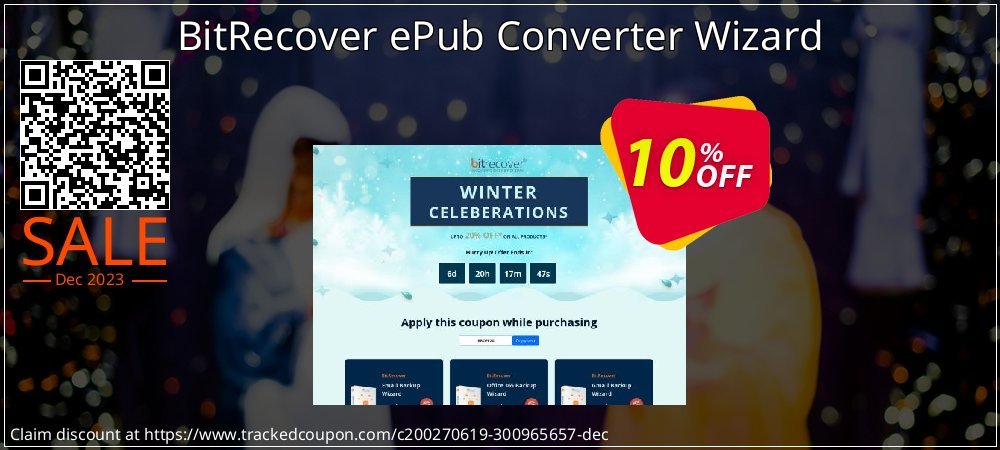 BitRecover ePub Converter Wizard coupon on Working Day promotions