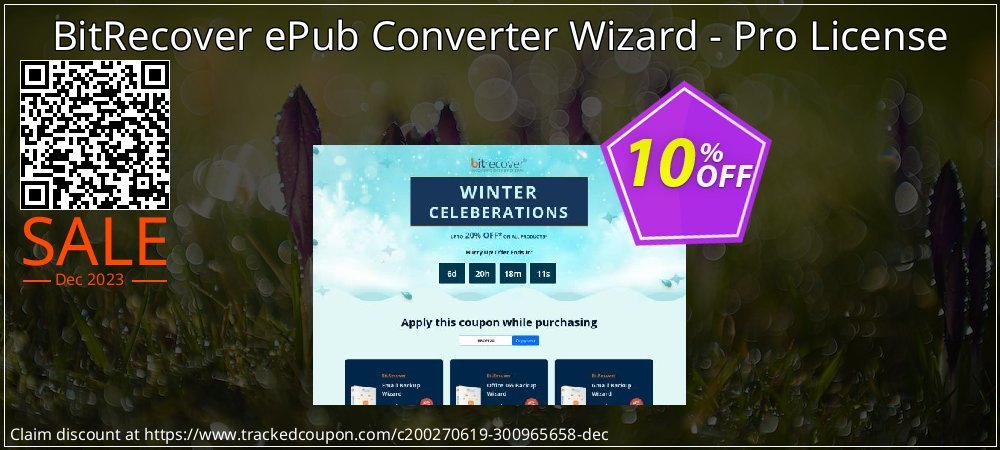 BitRecover ePub Converter Wizard - Pro License coupon on Virtual Vacation Day discounts