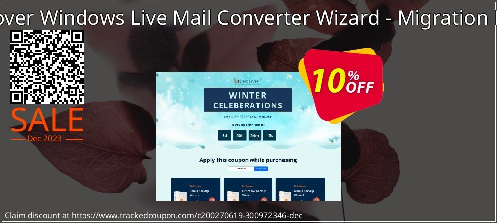 BitRecover Windows Live Mail Converter Wizard - Migration License coupon on World Party Day sales