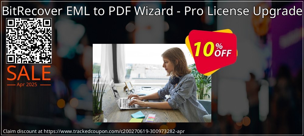 BitRecover EML to PDF Wizard - Pro License Upgrade coupon on April Fools' Day sales