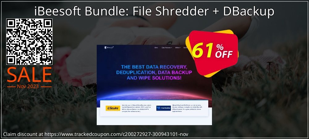 iBeesoft Bundle: File Shredder + DBackup coupon on Christmas promotions