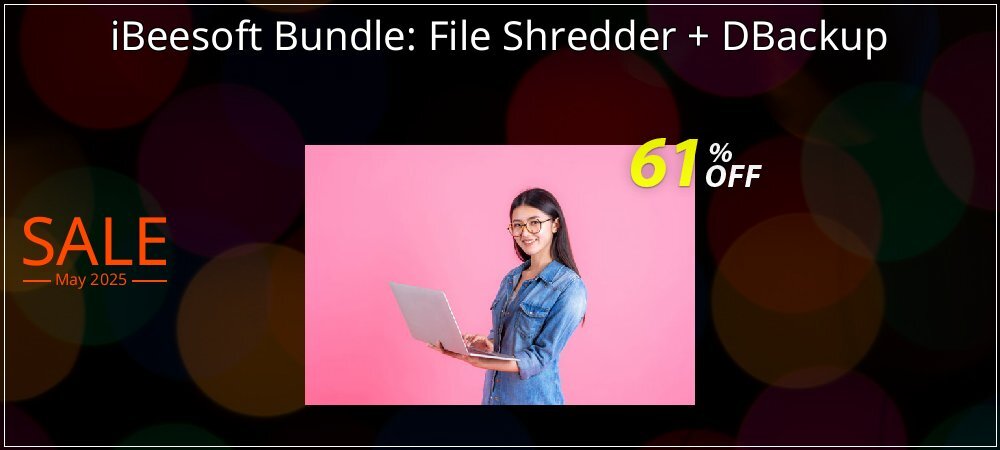 iBeesoft Bundle: File Shredder + DBackup coupon on World Party Day sales