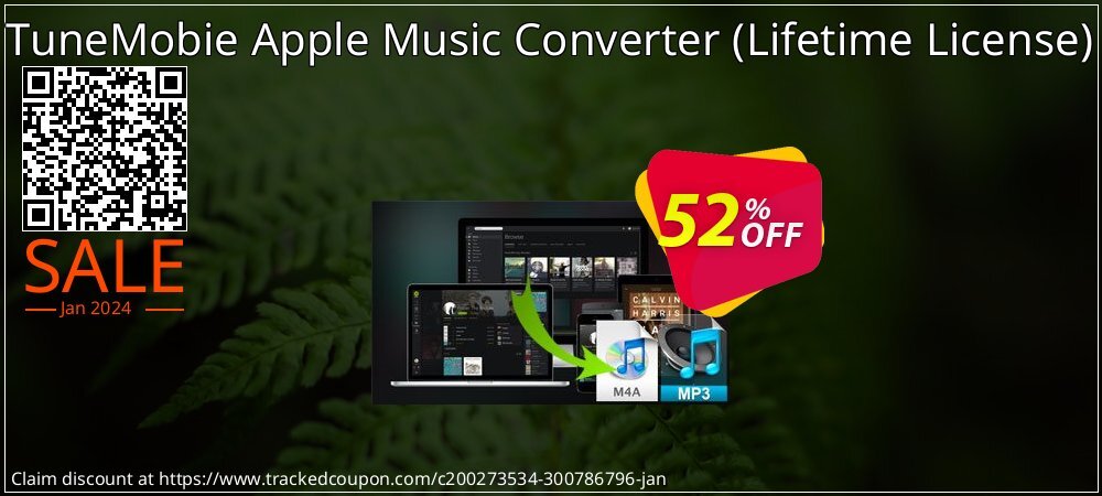 TuneMobie Apple Music Converter - Lifetime License  coupon on All Hallows' evening promotions