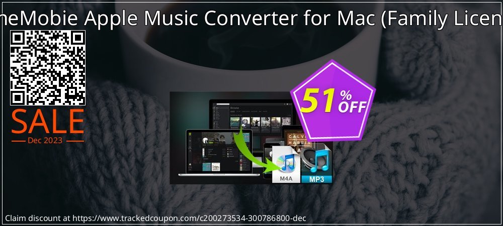 TuneMobie Apple Music Converter for Mac - Family License  coupon on National Walking Day super sale