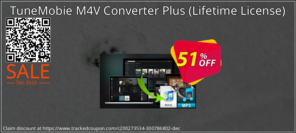 TuneMobie M4V Converter Plus - Lifetime License  coupon on April Fools' Day promotions