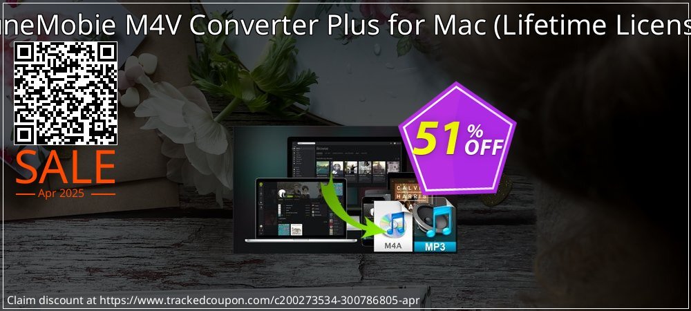 TuneMobie M4V Converter Plus for Mac - Lifetime License  coupon on National Walking Day offer