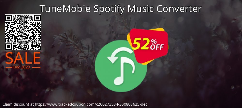 TuneMobie Spotify Music Converter coupon on World Chocolate Day super sale
