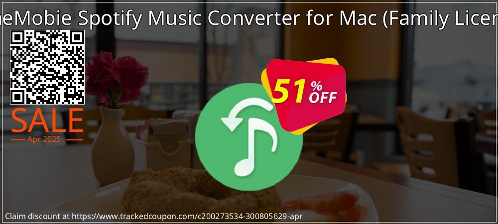 TuneMobie Spotify Music Converter for Mac - Family License  coupon on World Password Day promotions