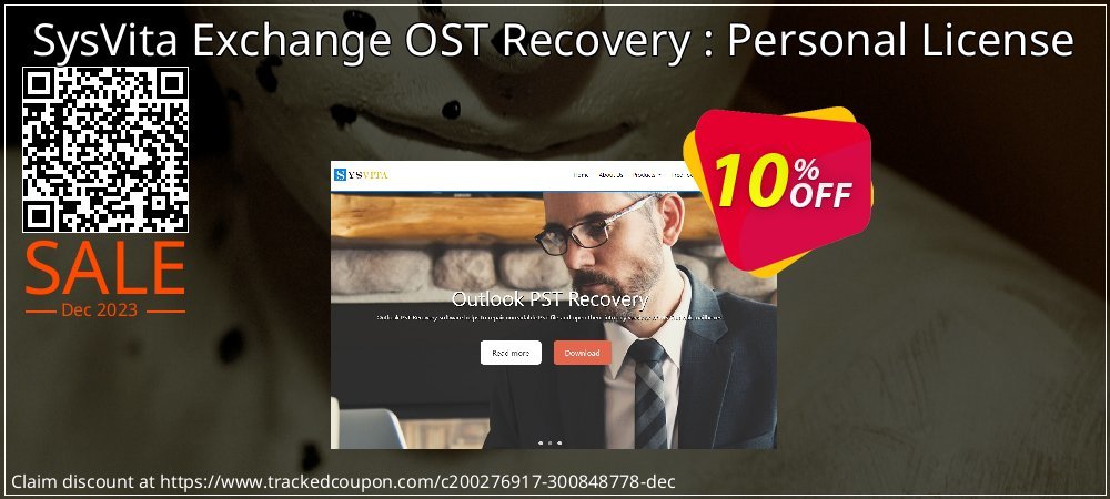 SysVita Exchange OST Recovery : Personal License coupon on Easter Day sales