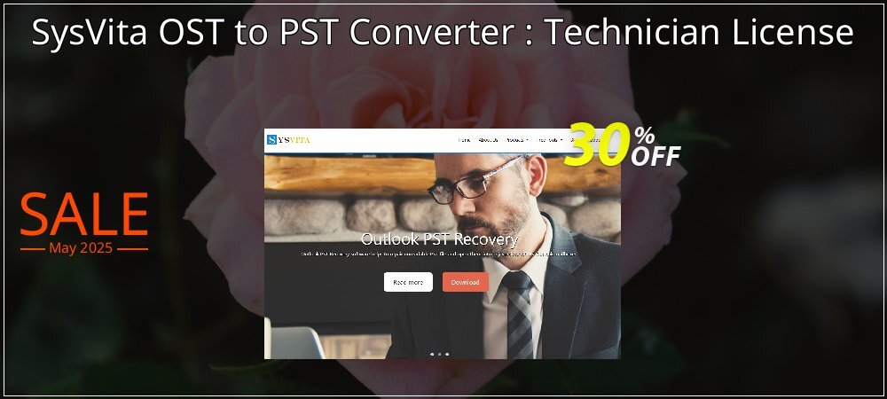 SysVita OST to PST Converter : Technician License coupon on National Loyalty Day super sale