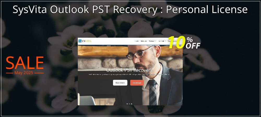 SysVita Outlook PST Recovery : Personal License coupon on Working Day discounts