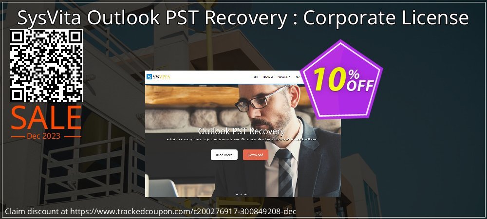 SysVita Outlook PST Recovery : Corporate License coupon on Easter Day discounts
