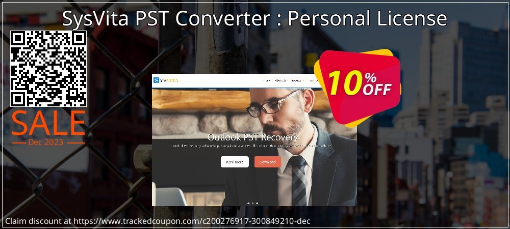 SysVita PST Converter : Personal License coupon on Mother Day deals