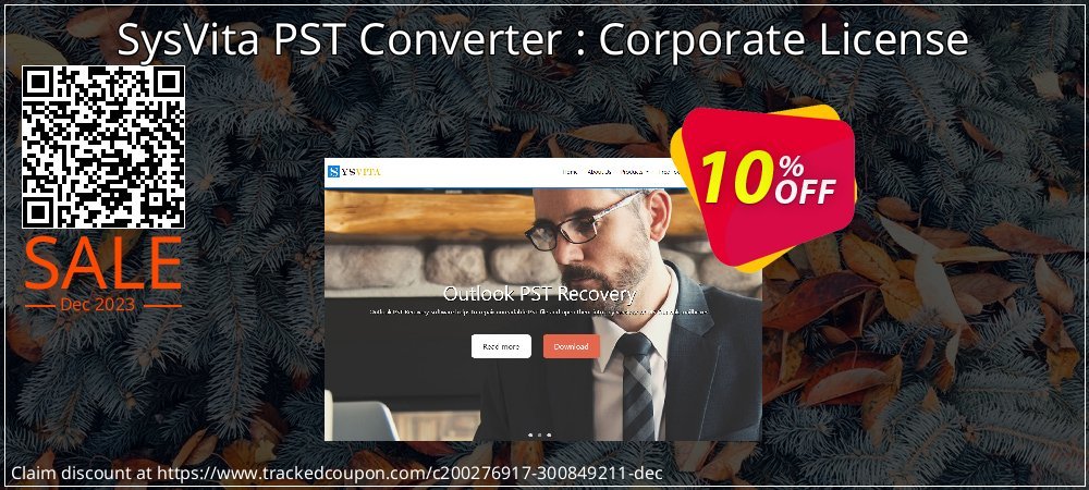 SysVita PST Converter : Corporate License coupon on World Party Day deals