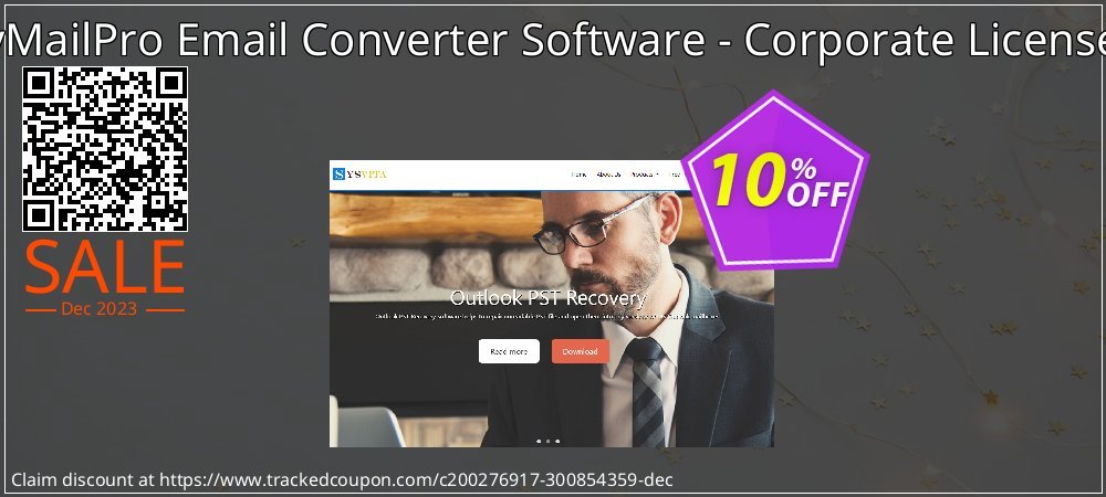 vMailPro Email Converter Software - Corporate License coupon on National Smile Day offer