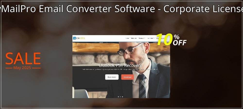 vMailPro Email Converter Software - Corporate License coupon on National Smile Day offer