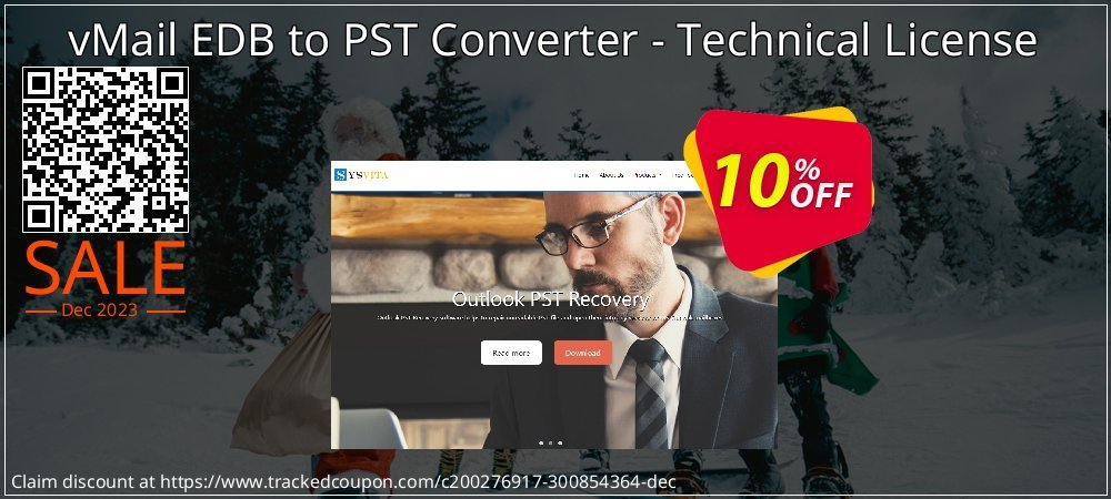 vMail EDB to PST Converter - Technical License coupon on Tell a Lie Day super sale