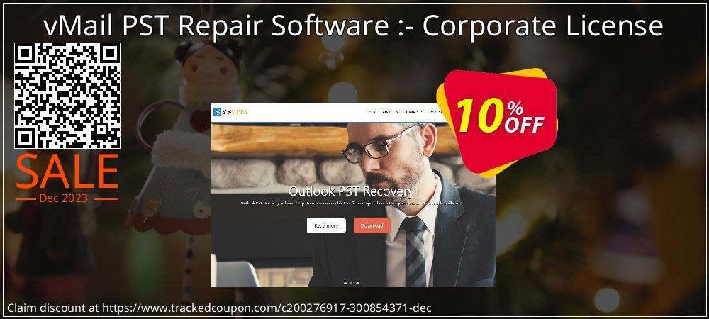 vMail PST Repair Software :- Corporate License coupon on World Party Day offering discount