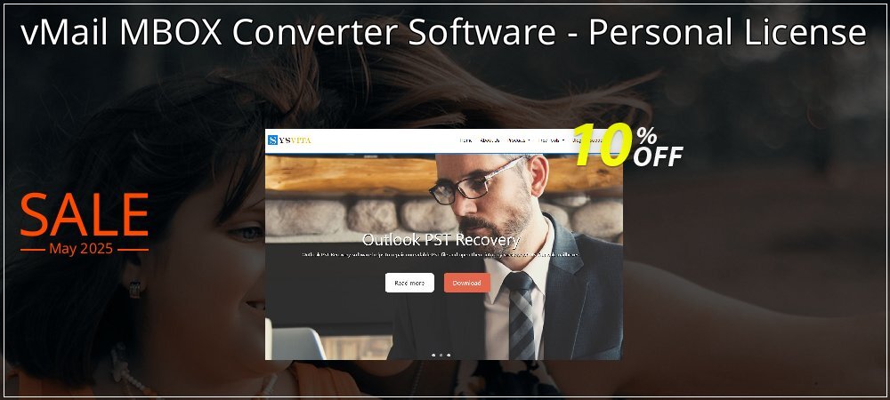 vMail MBOX Converter Software - Personal License coupon on Easter Day super sale