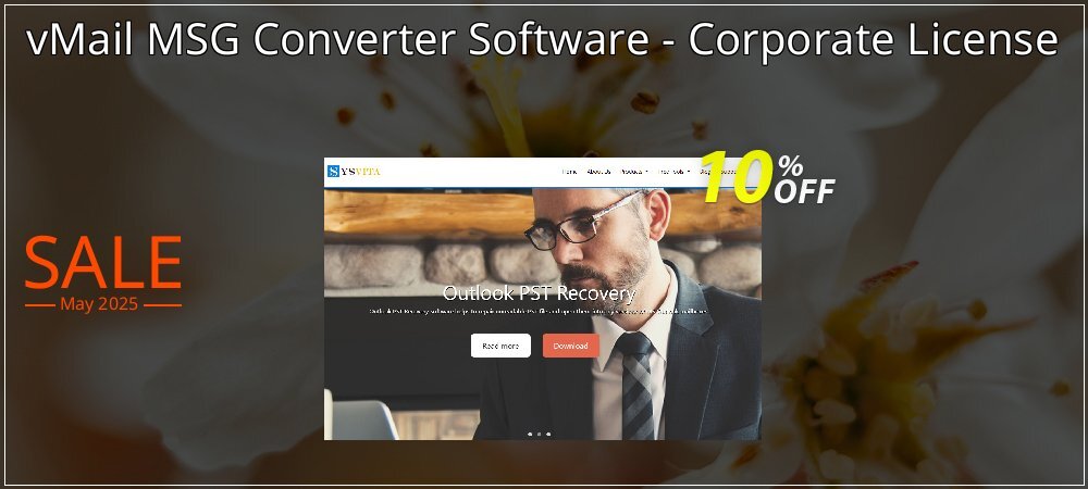 vMail MSG Converter Software - Corporate License coupon on April Fools' Day deals