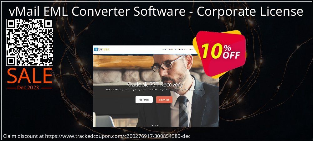vMail EML Converter Software - Corporate License coupon on National Walking Day offering discount
