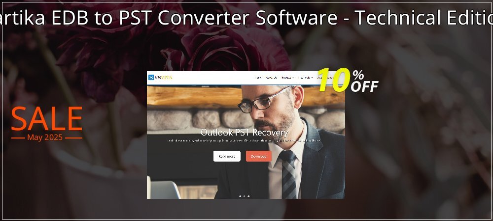 Vartika EDB to PST Converter Software - Technical Edition coupon on National Smile Day sales