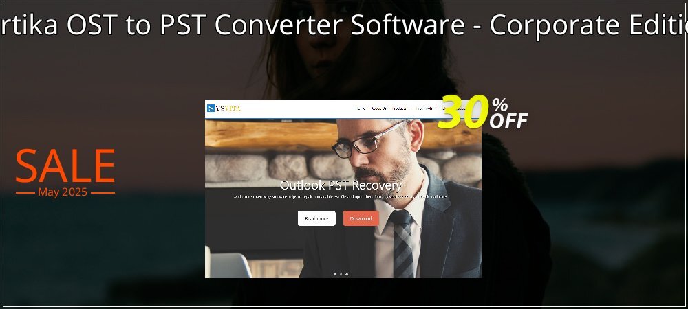 Vartika OST to PST Converter Software - Corporate Edition coupon on April Fools' Day offering discount