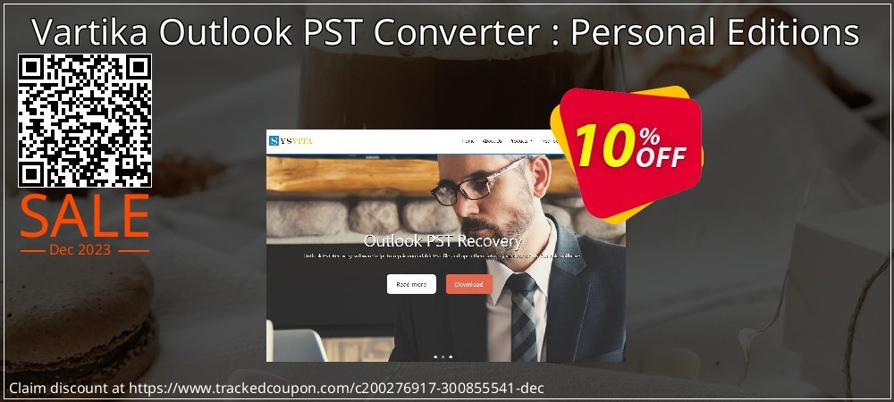 Vartika Outlook PST Converter : Personal Editions coupon on World Party Day offering discount