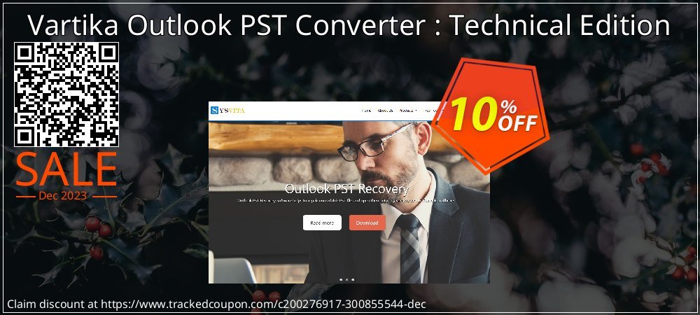 Vartika Outlook PST Converter : Technical Edition coupon on Tell a Lie Day discounts