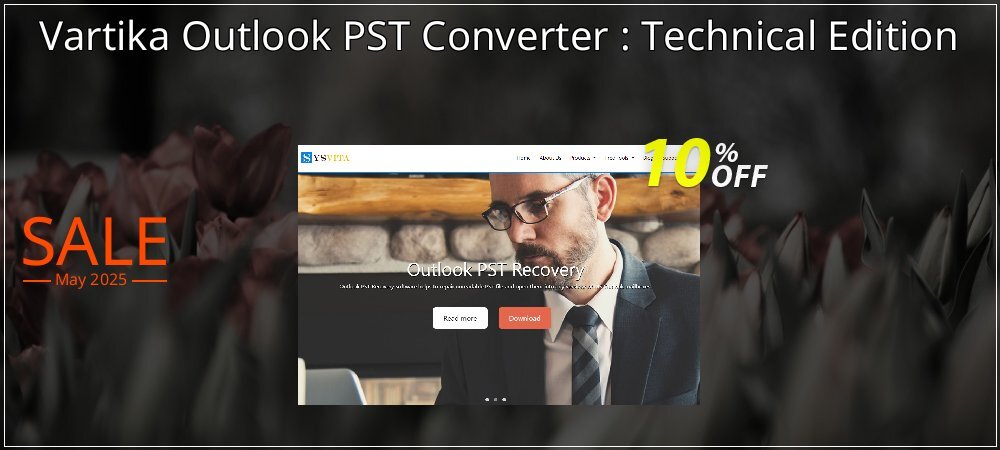 Vartika Outlook PST Converter : Technical Edition coupon on World Password Day promotions