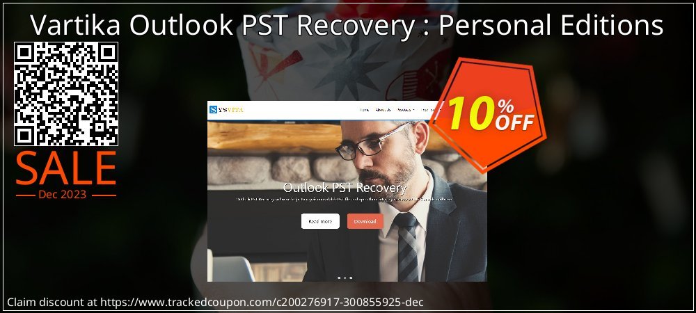 Vartika Outlook PST Recovery : Personal Editions coupon on National Walking Day deals