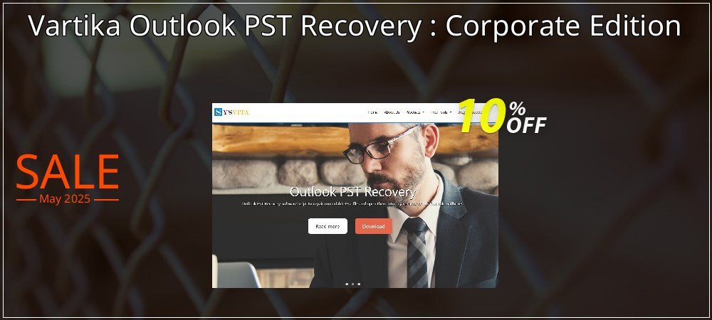 Vartika Outlook PST Recovery : Corporate Edition coupon on April Fools' Day discount