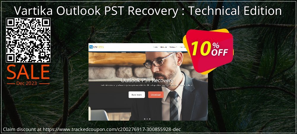 Vartika Outlook PST Recovery : Technical Edition coupon on Constitution Memorial Day offering sales
