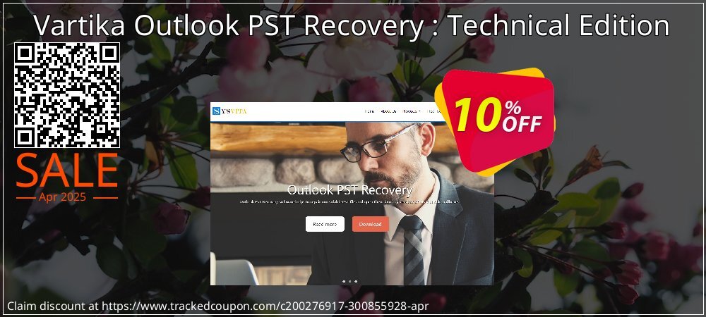 Vartika Outlook PST Recovery : Technical Edition coupon on Constitution Memorial Day offering sales