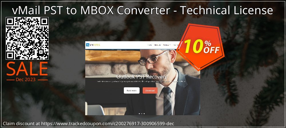 vMail PST to MBOX Converter - Technical License coupon on Tell a Lie Day offering sales