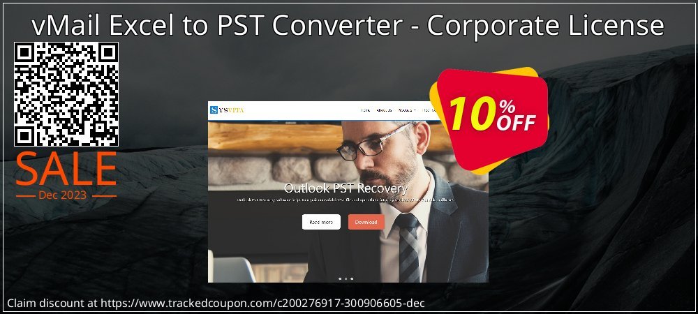 vMail Excel to PST Converter - Corporate License coupon on Mother's Day discount