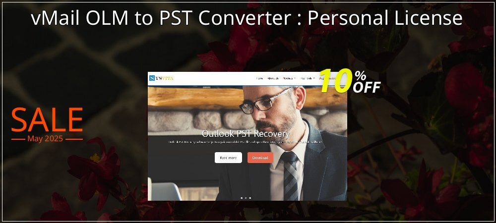 vMail OLM to PST Converter : Personal License coupon on Working Day deals
