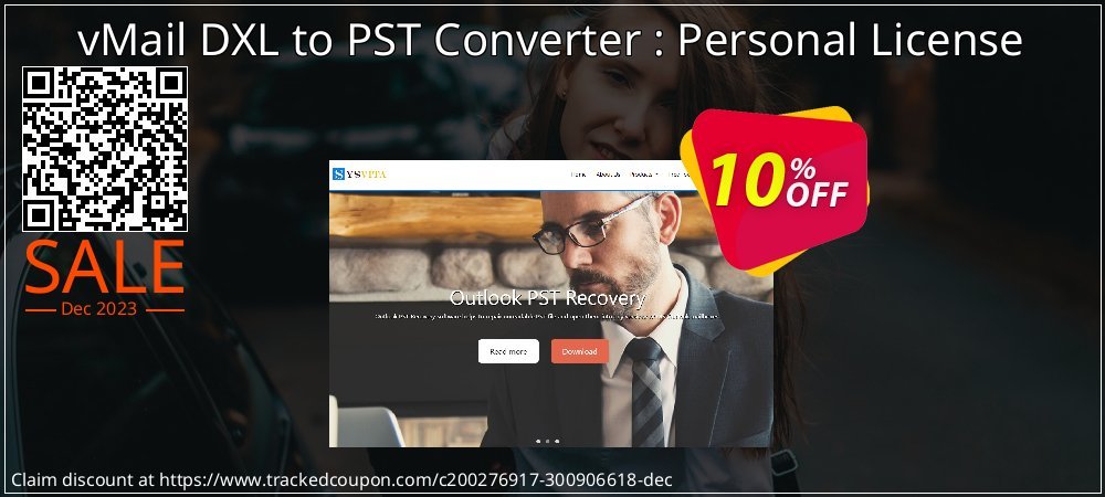 vMail DXL to PST Converter : Personal License coupon on Virtual Vacation Day offering sales