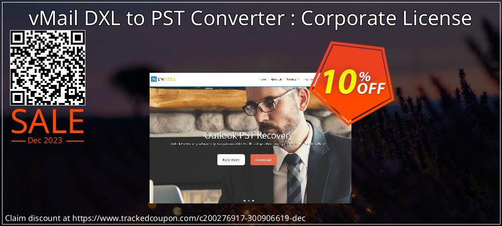 vMail DXL to PST Converter : Corporate License coupon on World Password Day promotions