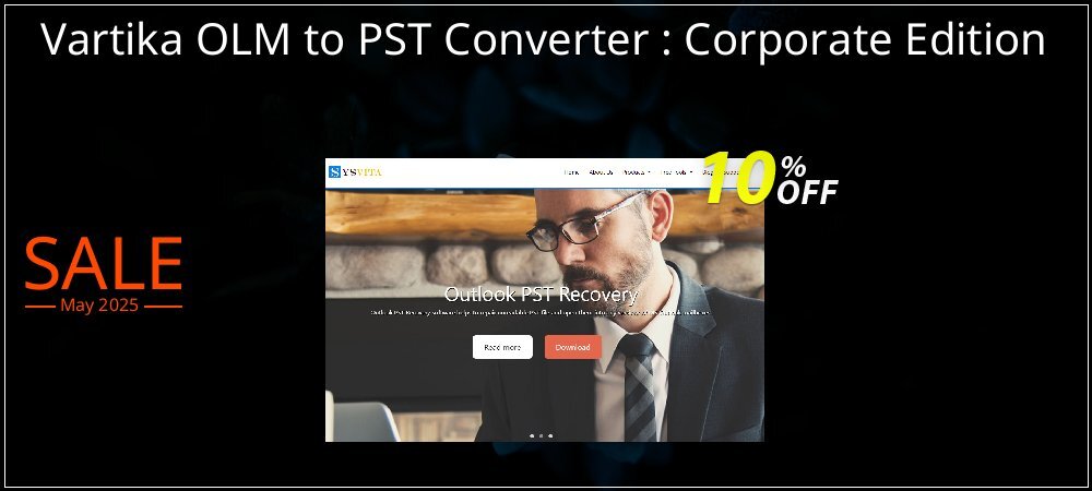 Vartika OLM to PST Converter : Corporate Edition coupon on National Walking Day sales