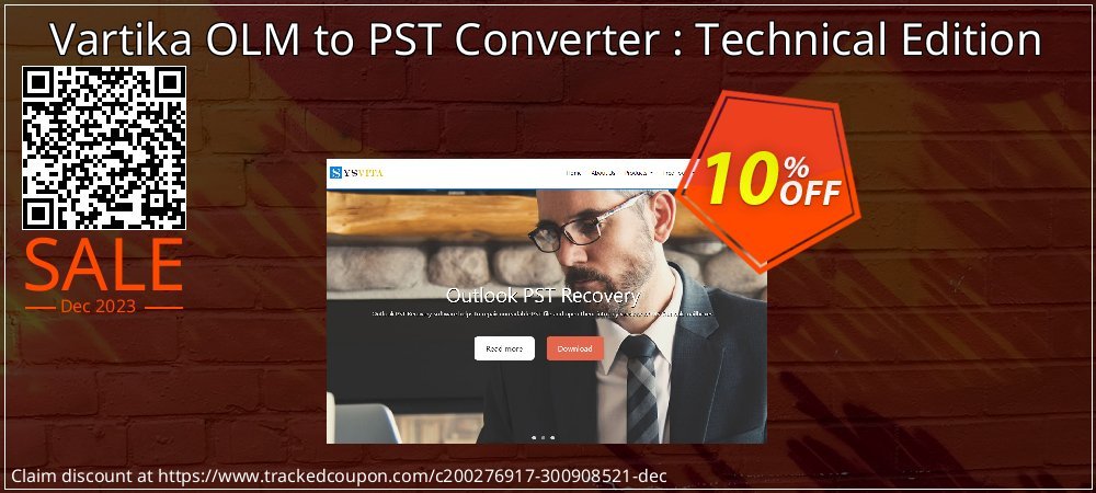 Vartika OLM to PST Converter : Technical Edition coupon on Palm Sunday sales