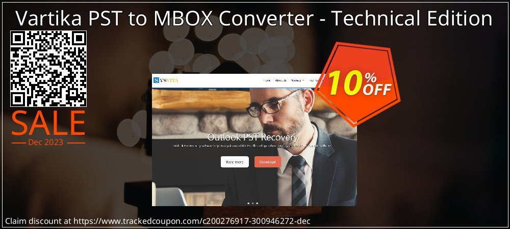 Vartika PST to MBOX Converter - Technical Edition coupon on April Fools' Day super sale