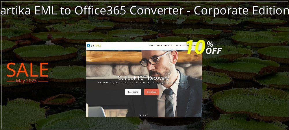 Vartika EML to Office365 Converter - Corporate Editions coupon on Virtual Vacation Day sales