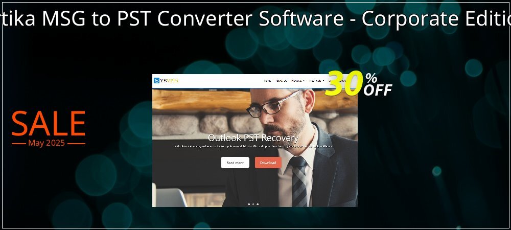 Vartika MSG to PST Converter Software - Corporate Editions coupon on Constitution Memorial Day discounts