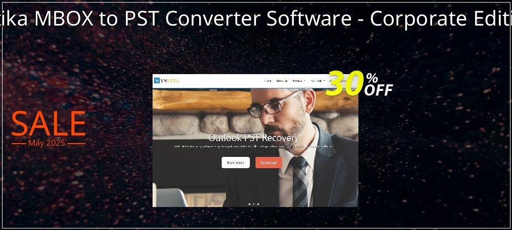Vartika MBOX to PST Converter Software - Corporate Editions coupon on Constitution Memorial Day promotions