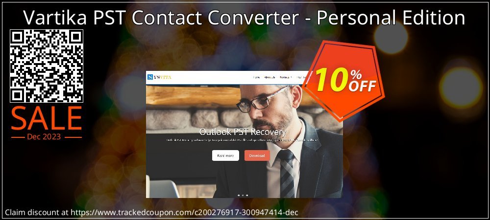 Vartika PST Contact Converter - Personal Edition coupon on Tell a Lie Day offering sales