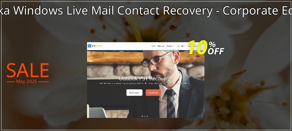 Vartika Windows Live Mail Contact Recovery - Corporate Edition coupon on Virtual Vacation Day promotions