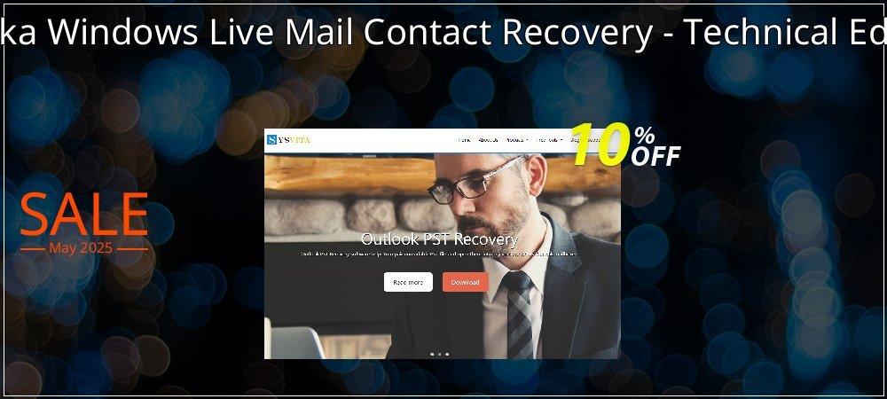 Vartika Windows Live Mail Contact Recovery - Technical Edition coupon on Tell a Lie Day deals